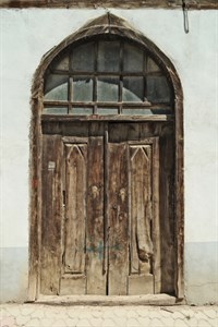 Osmaneli Geleneksel Evlerinde kapı detayı